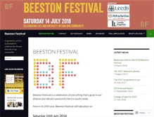 Tablet Screenshot of beestonfestival.org.uk